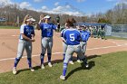 Softball vs Babson  Wheaton College Softball vs Babson College. - Photo by Keith Nordstrom : Wheaton, Softball, Babson, NEWMAC